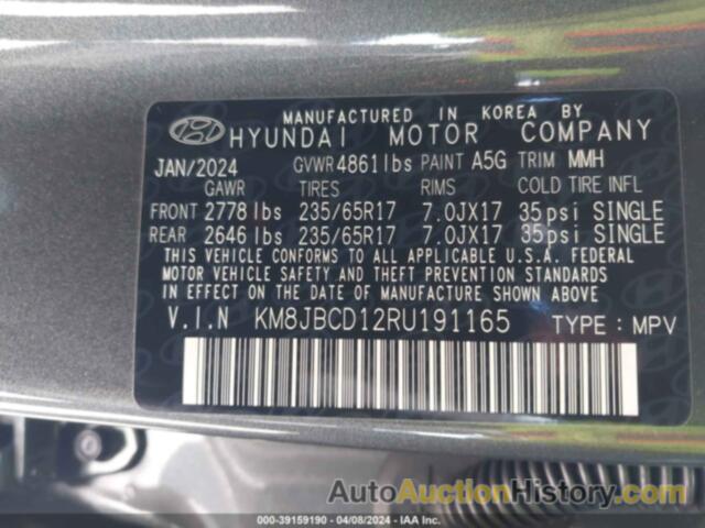 HYUNDAI TUCSON HYBRID BLUE, KM8JBCD12RU191165