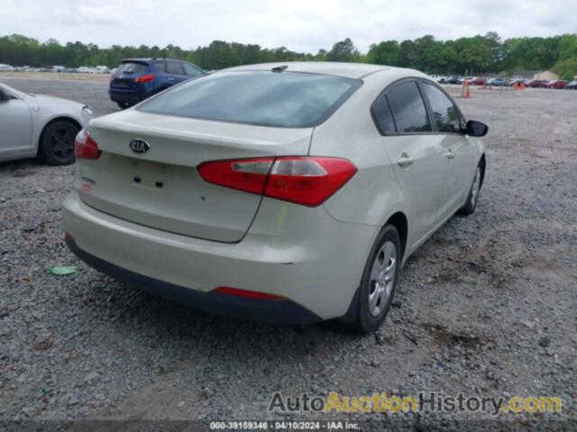 KIA FORTE LX, KNAFK4A64F5406368