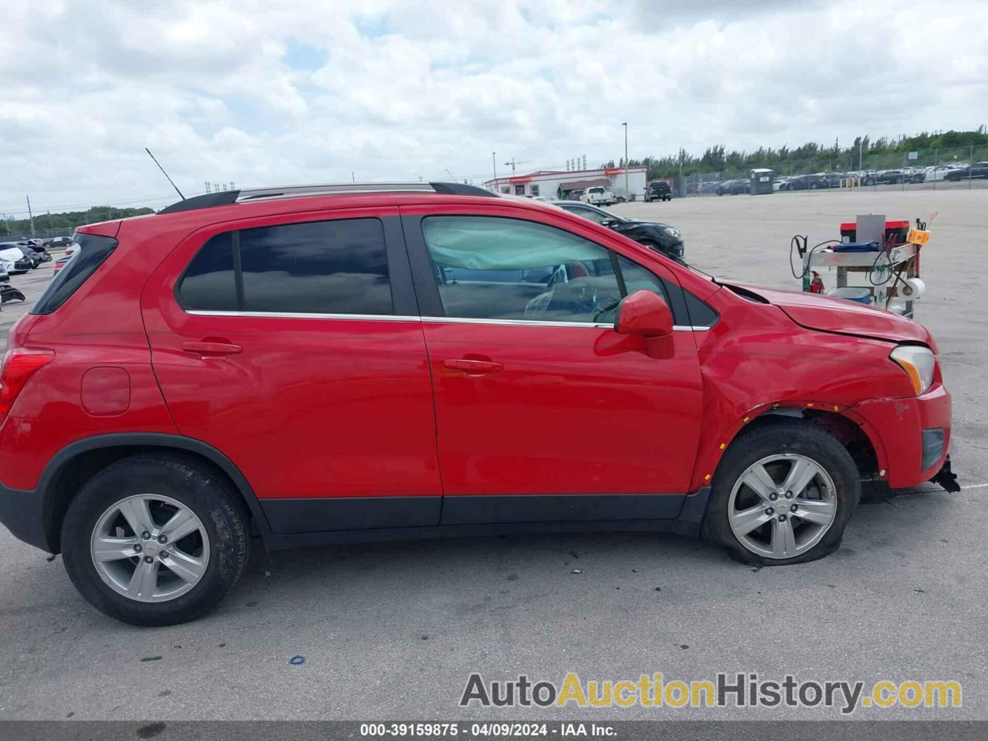 CHEVROLET TRAX LT, KL7CJLSBXGB650640