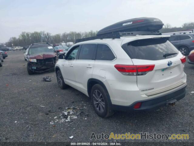 TOYOTA HIGHLANDER HYBRID XLE, 5TDJGRFHXHS023344