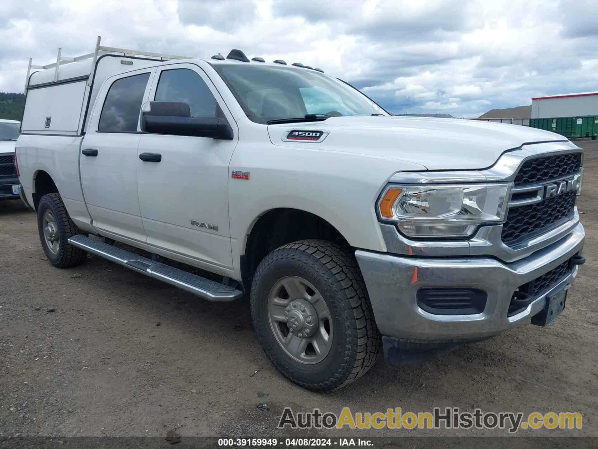 RAM 3500 TRADESMAN  4X4 6'4 BOX, 3C63R3CJ3KG516870