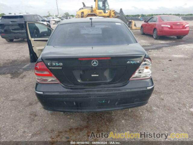 MERCEDES-BENZ C 350 LUXURY 4MATIC, WDBRF87H16F762614