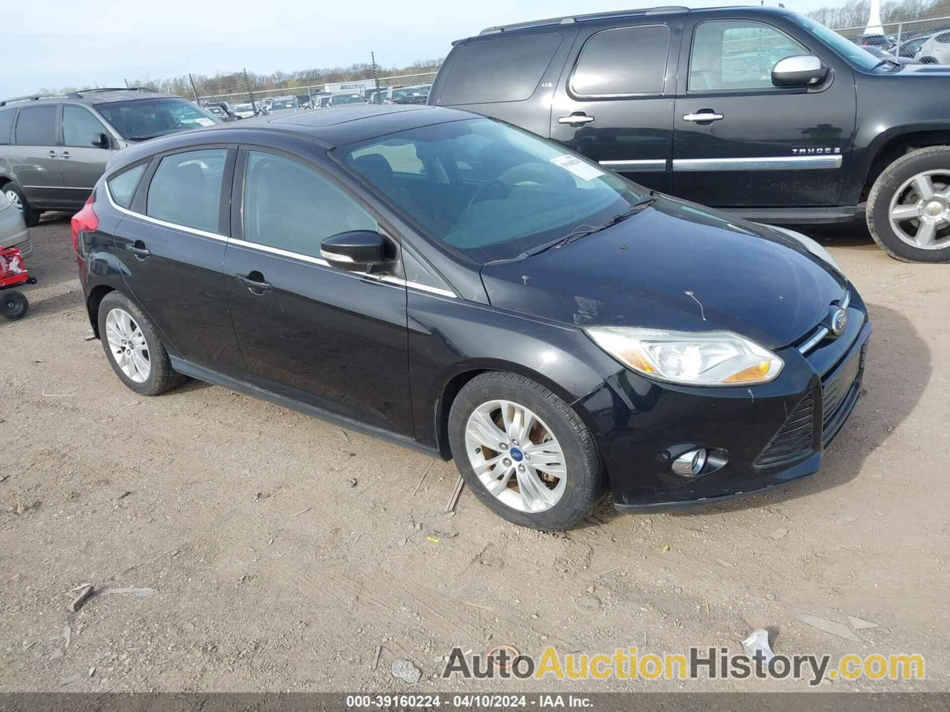 FORD FOCUS SEL, 1FAHP3M27CL437661