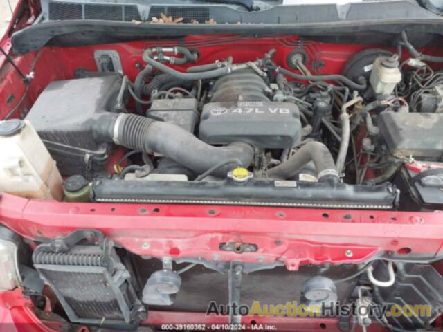 TOYOTA TUNDRA SR5 4.7L V8, 5TFRT54177X014266