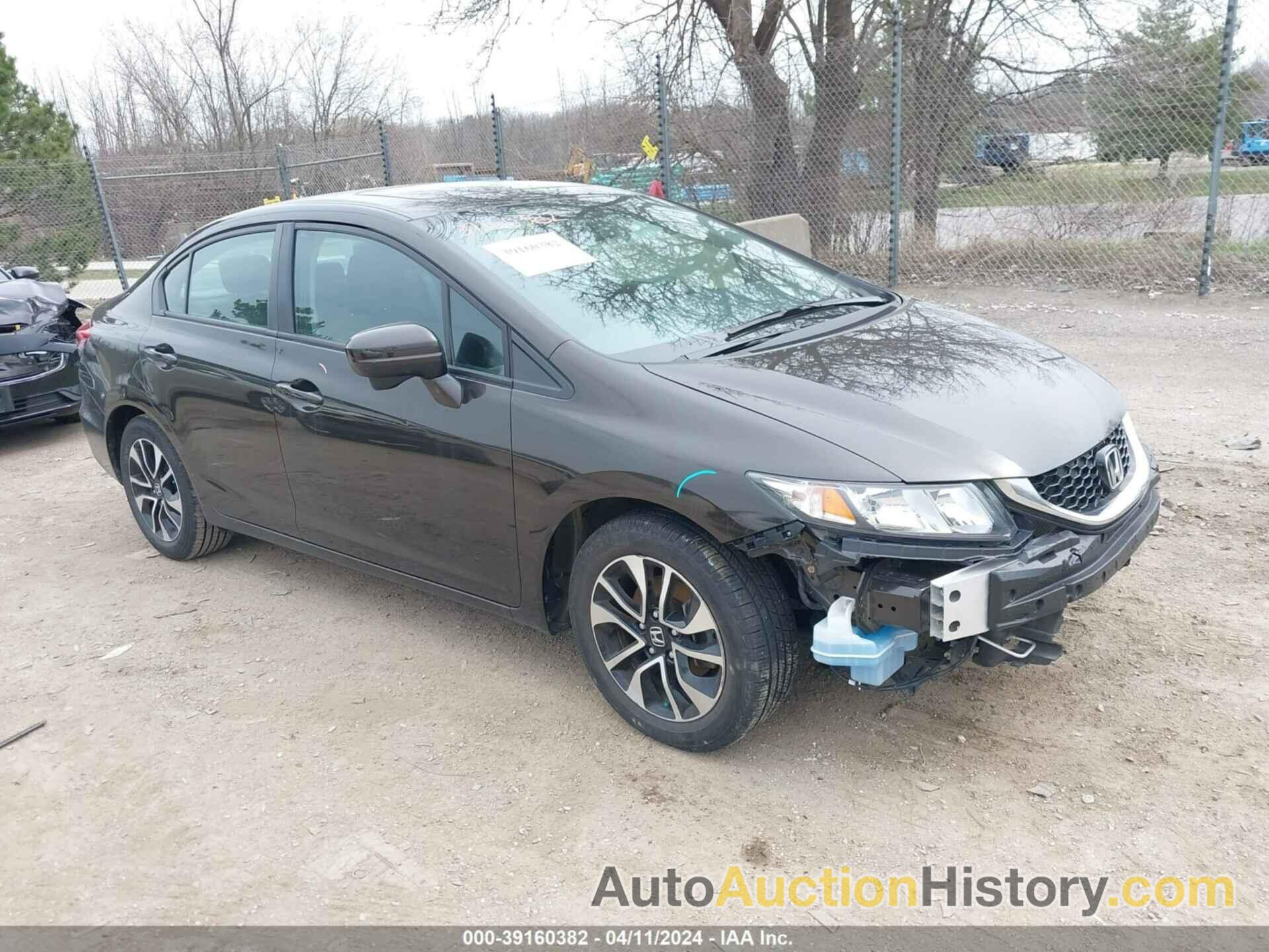 HONDA CIVIC EX, 2HGFB2F84EH513141