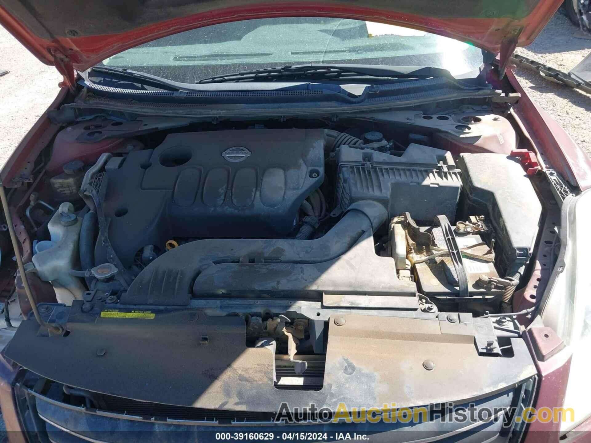 NISSAN ALTIMA 2.5 S, 1N4AL2AP2AN409145