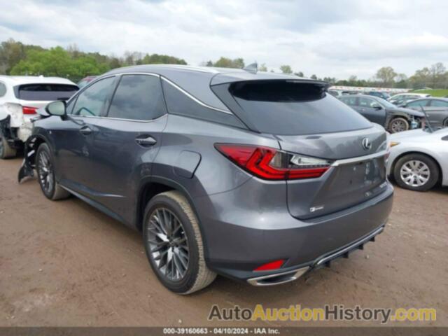 LEXUS RX 350 F SPORT HANDLING, 2T2YZMDA4NC340652