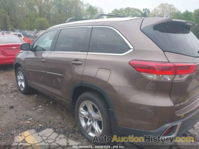 TOYOTA HIGHLANDER LIMITED, 5TDDZRFH0HS436512