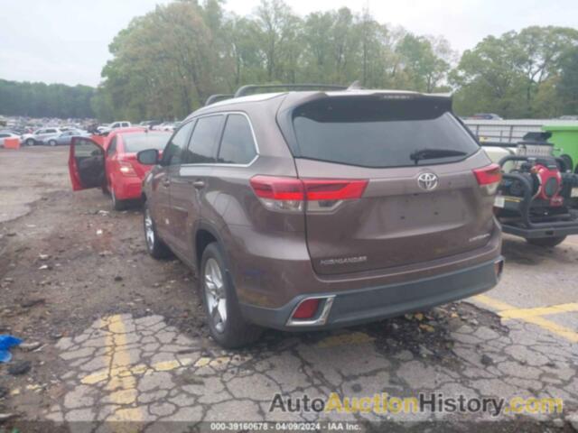 TOYOTA HIGHLANDER LIMITED, 5TDDZRFH0HS436512