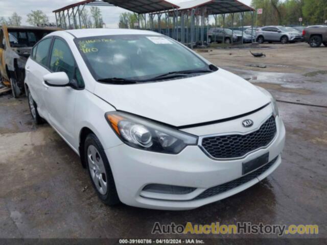 KIA FORTE LX, KNAFK4A66G5476861