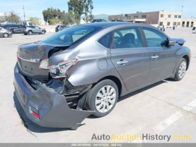 NISSAN SENTRA S, 3N1AB7AP3GY316434