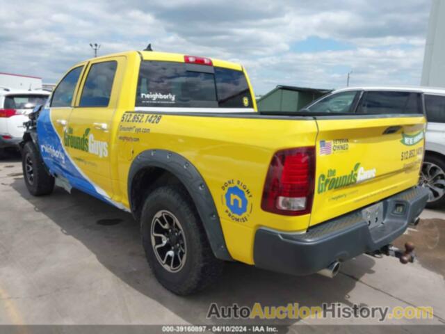 RAM 1500 REBEL, 1C6RR7YT6GS230071