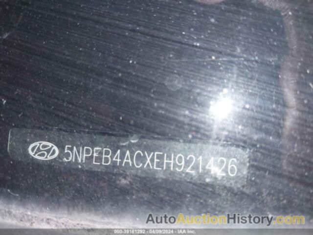 HYUNDAI SONATA GLS, 5NPEB4ACXEH921426