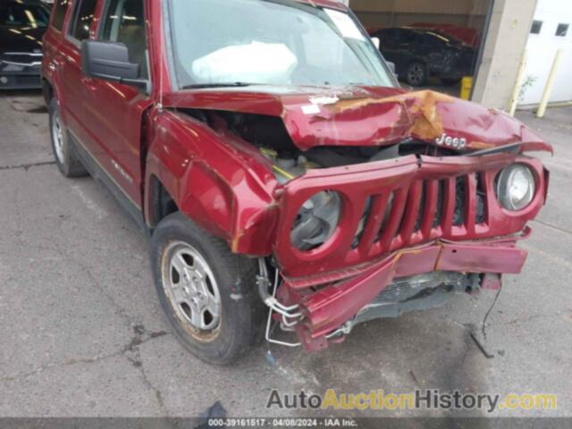 JEEP PATRIOT SPORT, 1C4NJPBB1ED843411