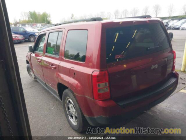 JEEP PATRIOT SPORT, 1C4NJPBB1ED843411