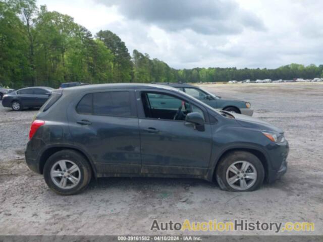 CHEVROLET TRAX LS, 3GNCJKSB5KL337040