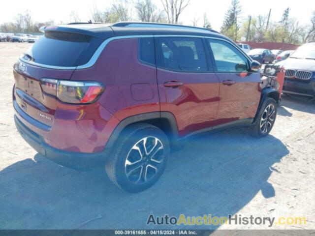 JEEP COMPASS LIMITED 4X4, 3C4NJDCB4NT170380