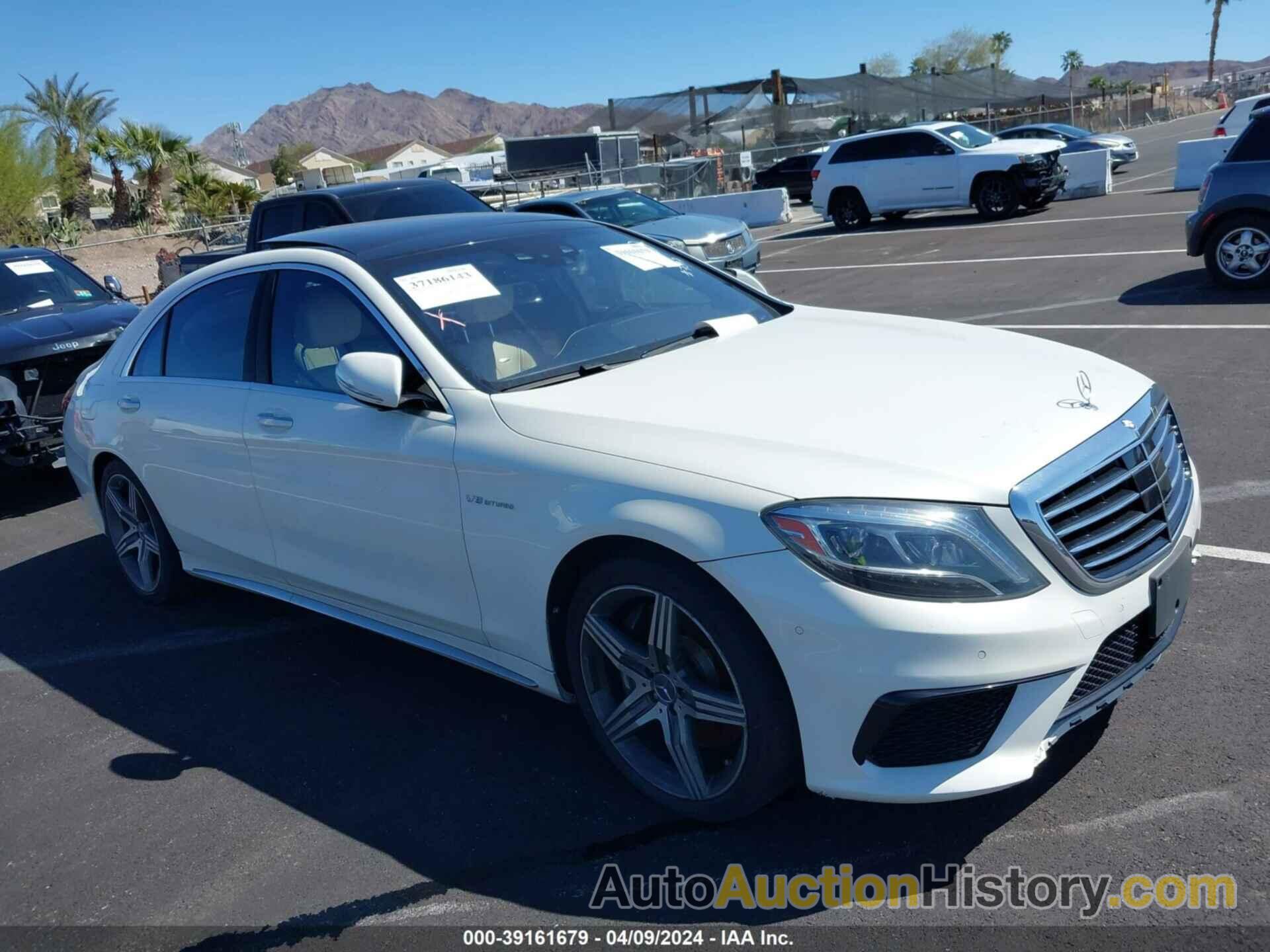 MERCEDES-BENZ AMG S 63 63 AMG, WDDUG7JB3EA027397