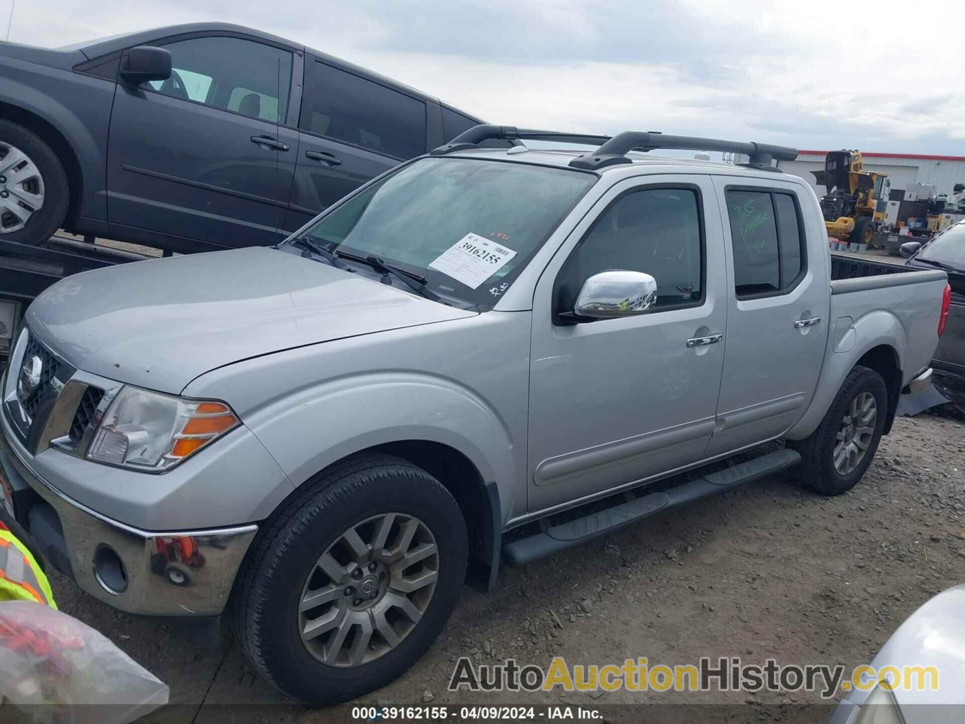 NISSAN FRONTIER SL, 1N6AD0EV4CC423242