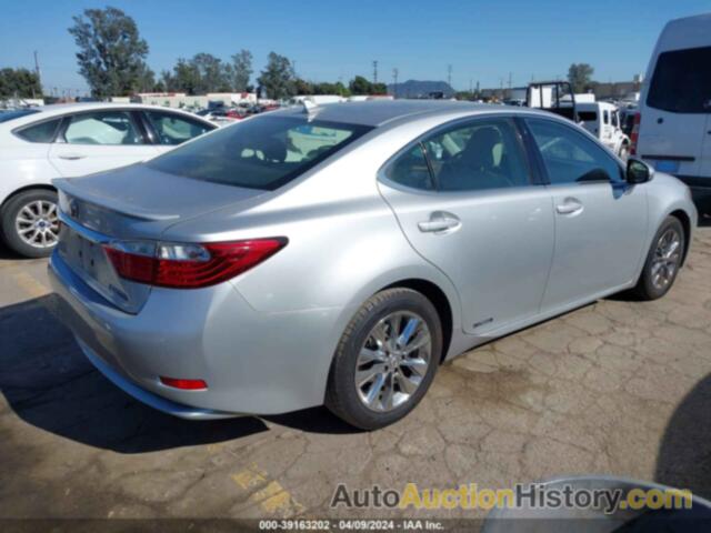 LEXUS ES 300H, JTHBW1GG9E2049563