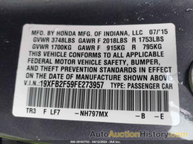 HONDA CIVIC LX, 19XFB2F59FE273957