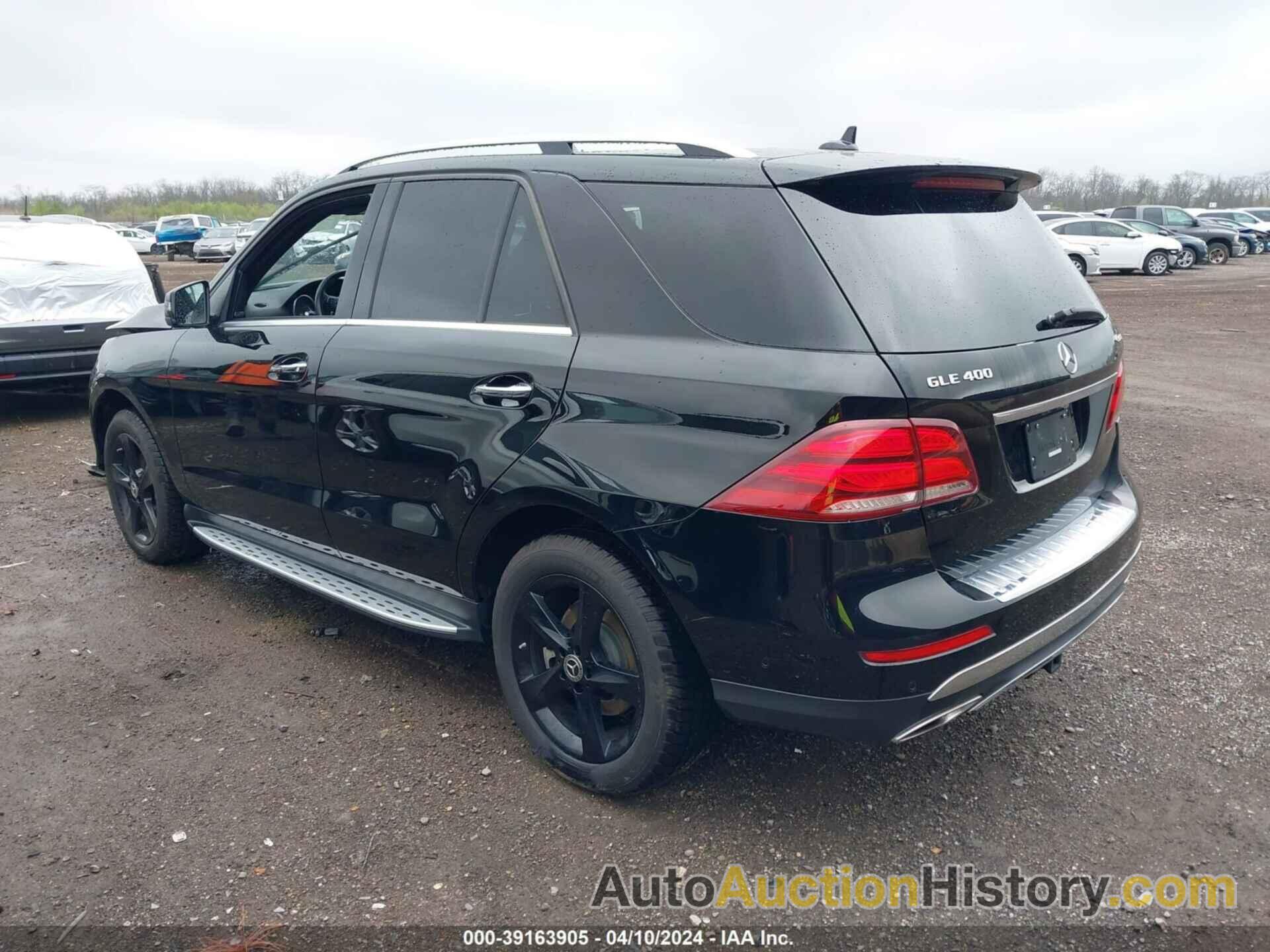 MERCEDES-BENZ GLE 400 4MATIC, 4JGDA5GBXKB208974