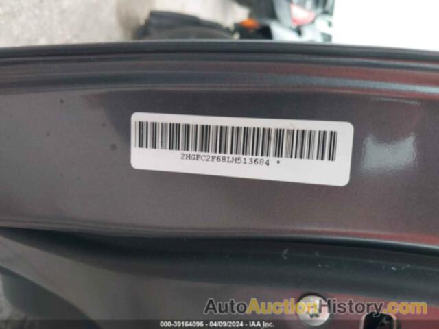 HONDA CIVIC LX, 2HGFC2F68LH513684