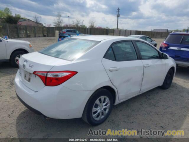 TOYOTA COROLLA L, 2T1BURHE2FC305614