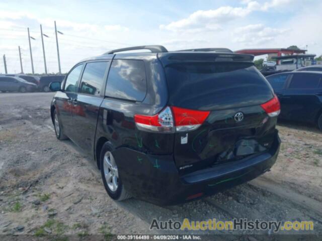 TOYOTA SIENNA LE V6 8 PASSENGER, 5TDKK3DC5DS344211