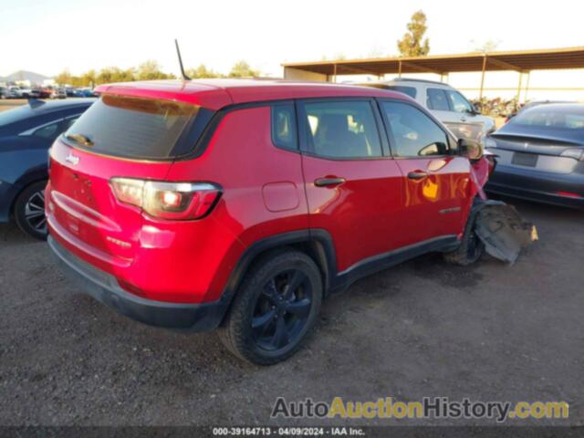 JEEP COMPASS SPORT FWD, 3C4NJCAB6JT411038