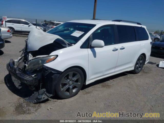 TOYOTA SIENNA SE 8 PASSENGER, 5TDXK3DC8FS651459