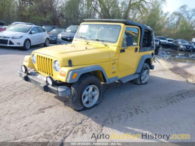 JEEP WRANGLER SPORT, 1J4FA49S81P304196