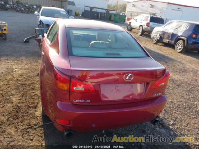 LEXUS IS 350, JTHBE262165011663