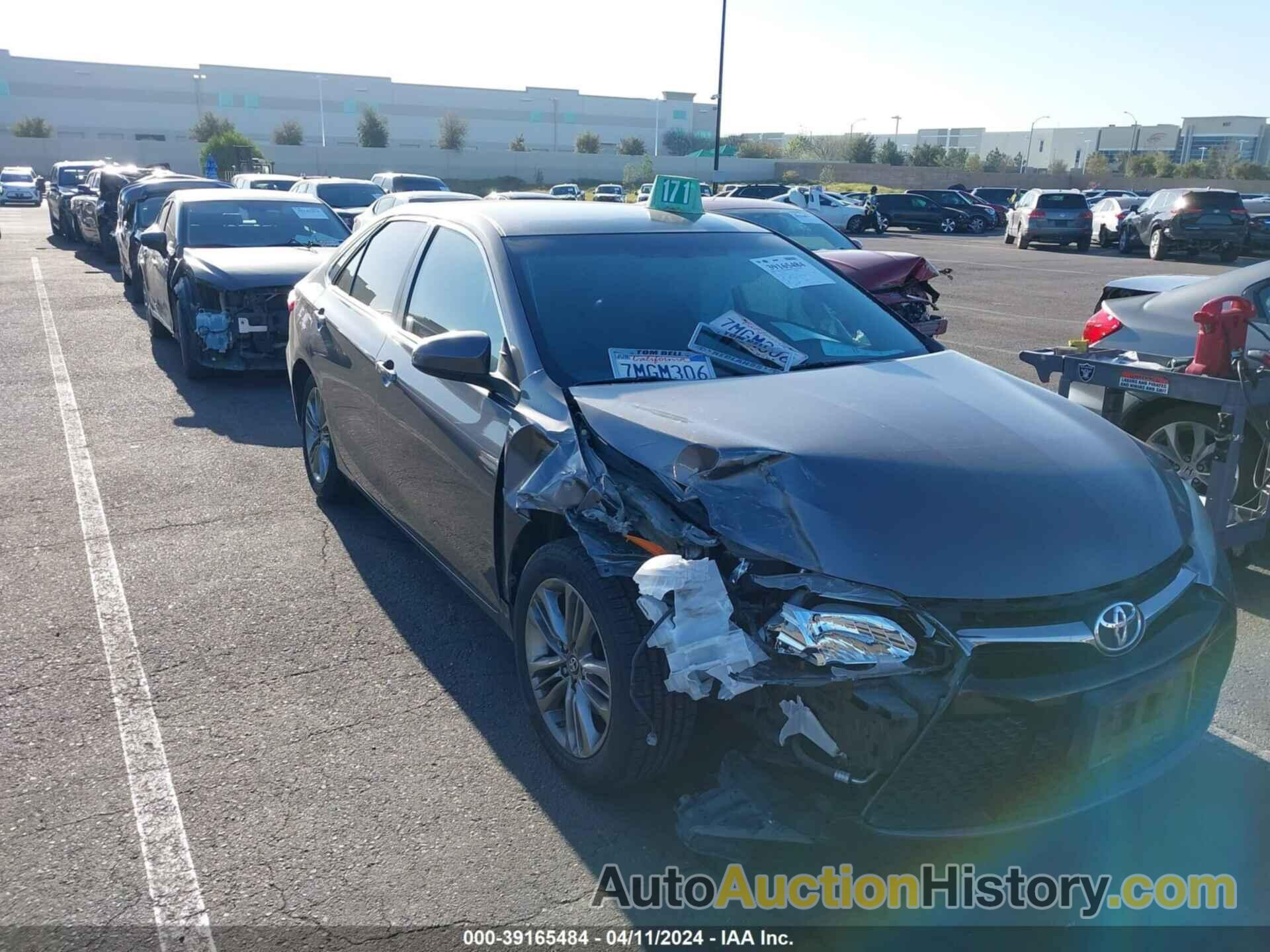 TOYOTA CAMRY SE, 4T1BF1FK4FU083063