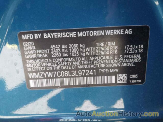 MINI COOPER S COUNTRYMAN, WMZYW7C08L3L97241