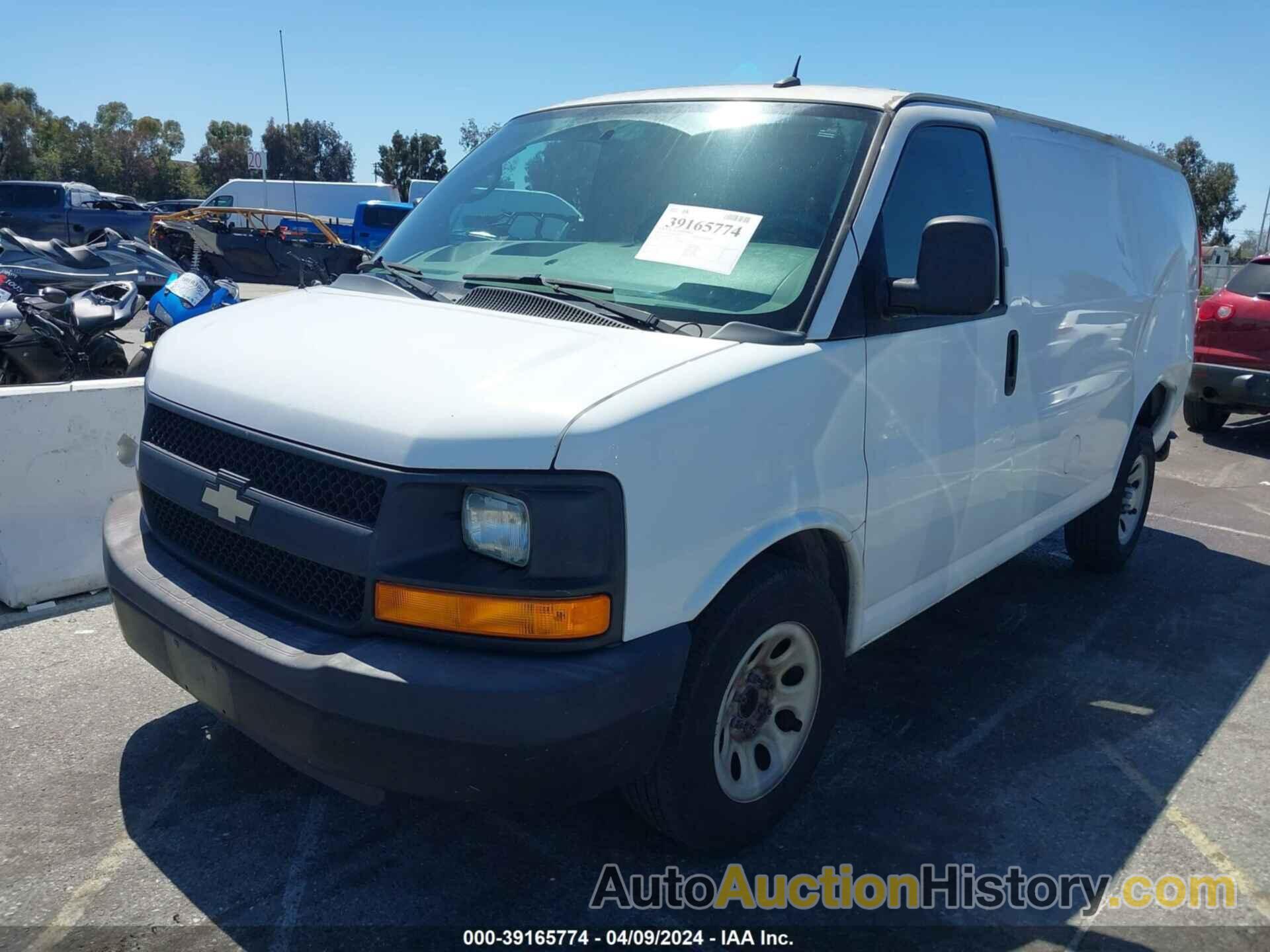 CHEVROLET EXPRESS 1500 WORK VAN, 1GCSGAFX2D1118162