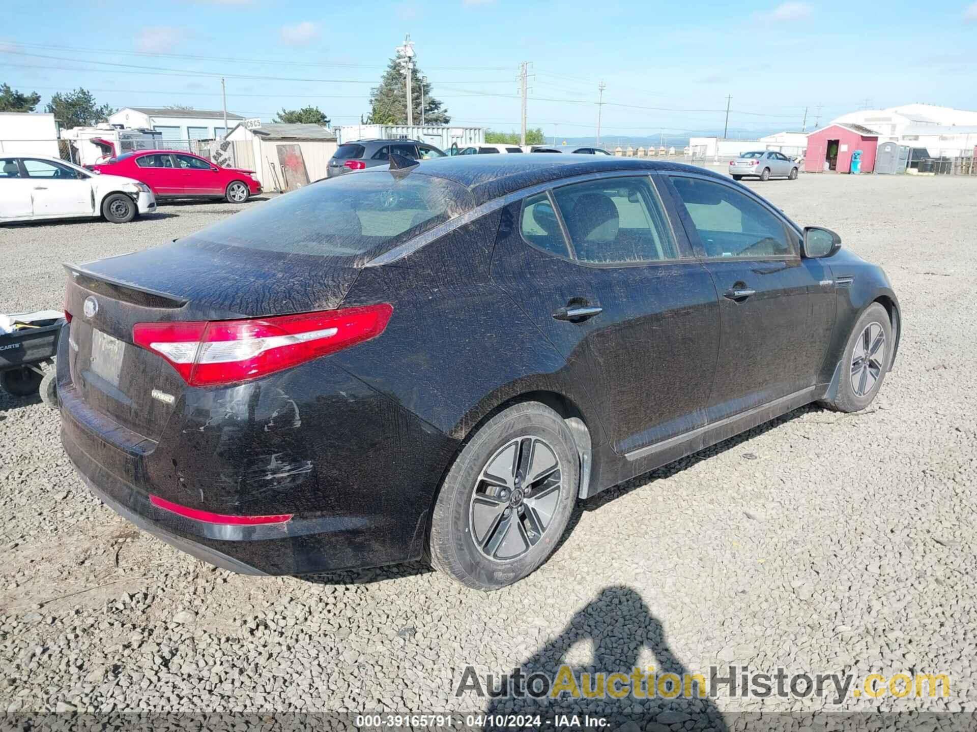 KIA OPTIMA HYBRID LX, KNAGM4AD5D5047543