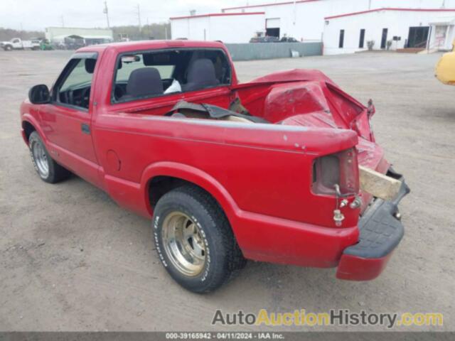 CHEVROLET S-10 LS FLEETSIDE, 1GCCS1441WK219489