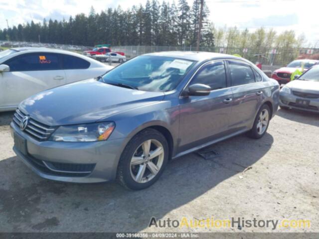 VOLKSWAGEN PASSAT 2.5L SE, 1VWBP7A33DC024073