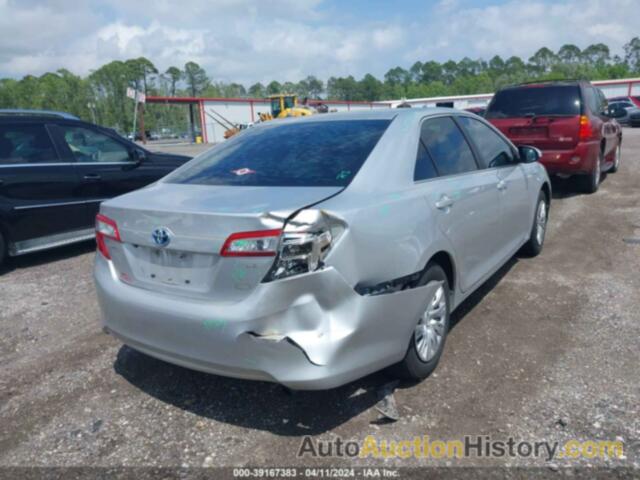 TOYOTA CAMRY HYBRID LE, 4T1BD1FK4DU083406