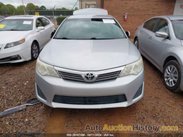 TOYOTA CAMRY SE/LE/XLE, 4T1BF1FK8CU604698