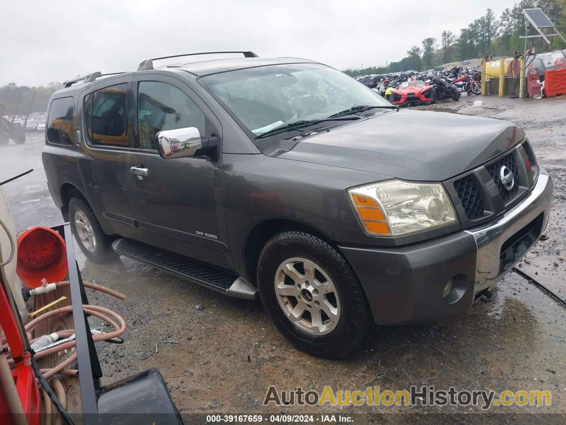 NISSAN PATHFINDER ARMADA SE OFF-ROAD, 5N1AA08A64N702973