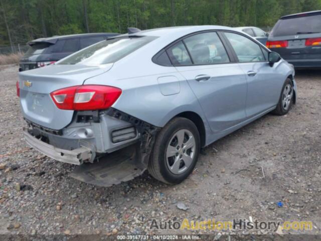 CHEVROLET CRUZE LS, 1G1BC5SM4H7251032