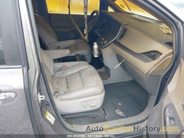 TOYOTA SIENNA XLE 8 PASSENGER, 5TDYK3DC9GS740043