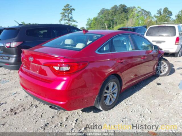 HYUNDAI SONATA SE, 5NPE24AF1HH487007