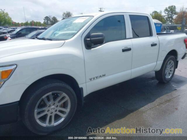 NISSAN TITAN S, 1N6AA1EJ0HN544857