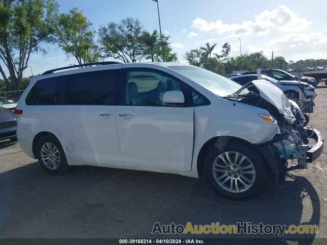 TOYOTA SIENNA XLE V6 8 PASSENGER, 5TDYK3DC3ES480865