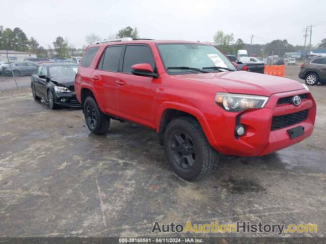 TOYOTA 4RUNNER SR5, JTEBU5JR4G5397275