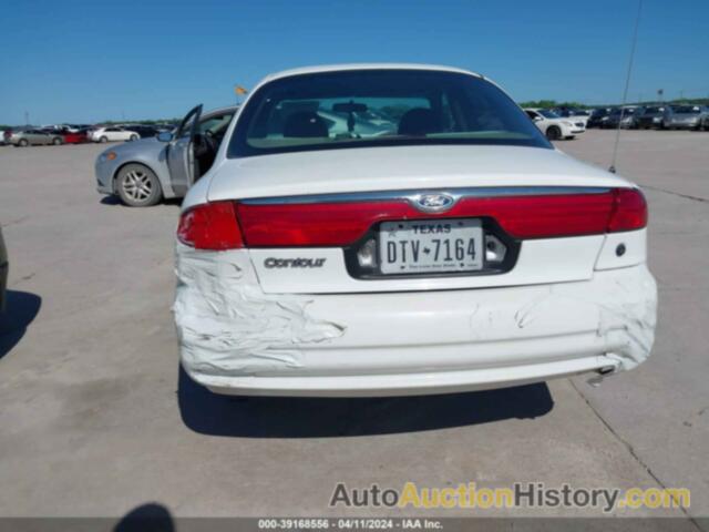 FORD CONTOUR SE FLEET, 1FAFP6635YK109487