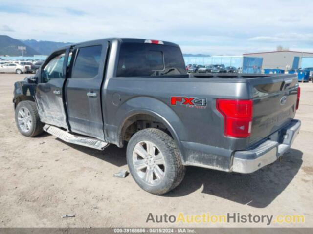 FORD F150 SUPERCREW, 1FTEW1E53JKD54485